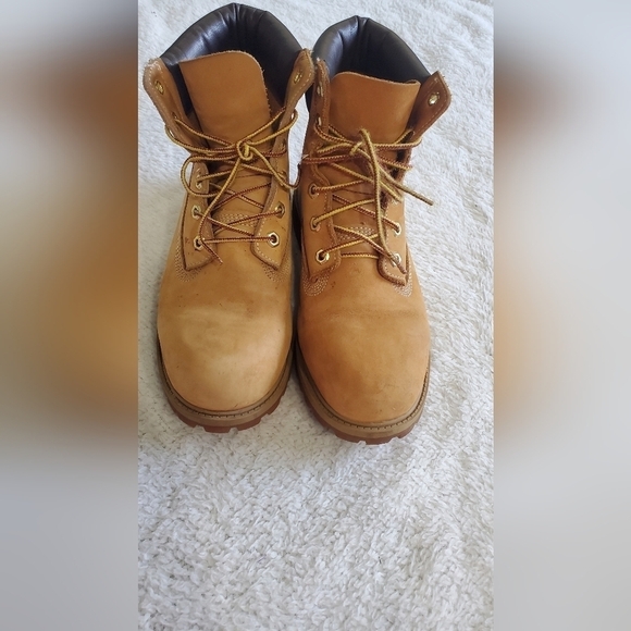 Timberland Genuine Leather Men's boots Size 6 M - Picture 2 of 13